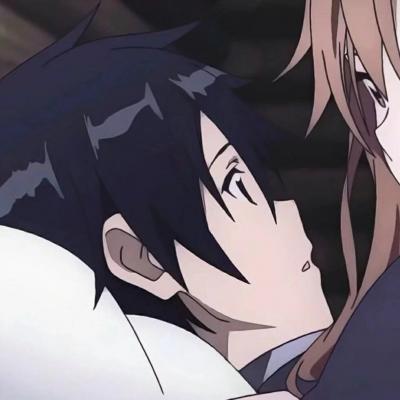 超甜秀恩爱超虐狗的情头二次元(精选20张)