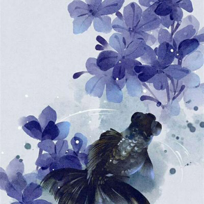 最好看的微信花朵头像好运(优选16张)