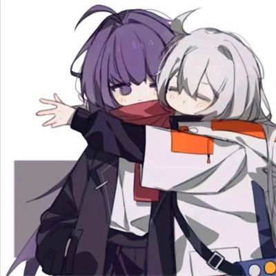 抖音最火闺蜜头像双人动漫(18张)