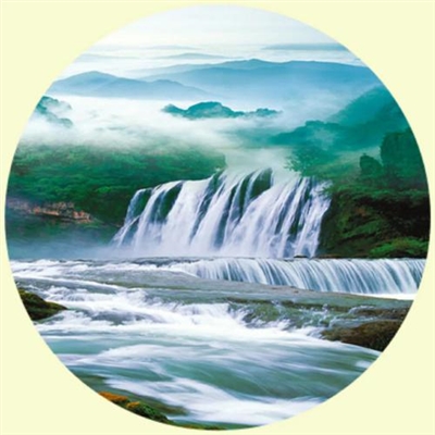 最招财聚财的山水微信头像(精选22张)