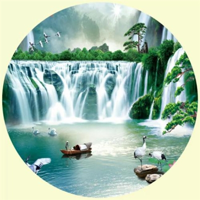 最招财聚财的山水微信头像(精选22张)