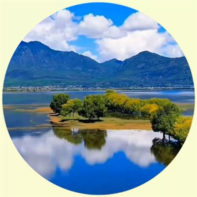 最招财聚财的山水微信头像(精选22张)