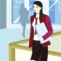 职业有气质女卡通头像(共14张)