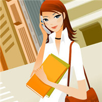 职业有气质女卡通头像(共14张)