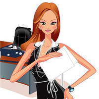 职业有气质女卡通头像(共14张)