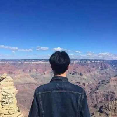 唯美帅气2023小清新背影男生头像图片(优选20张)