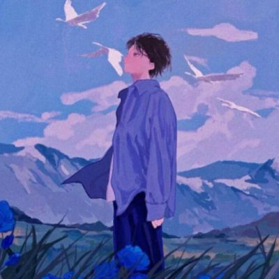 伤感动漫头像男高清图片(共22张)