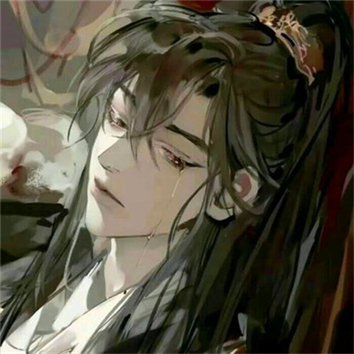 动漫男生虐心哭泣头像哭不出来(优选24张)