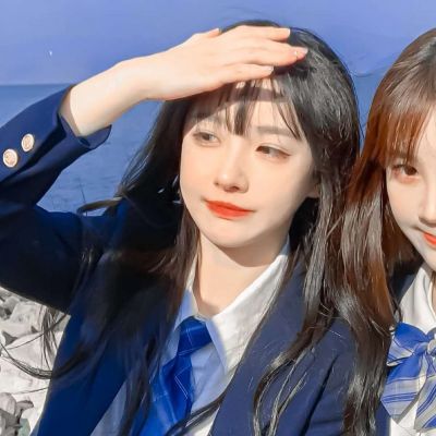 有没有好看且仙气的闺蜜头像(22张)