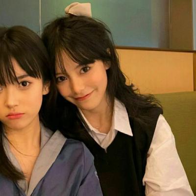 有没有好看且仙气的闺蜜头像(22张)