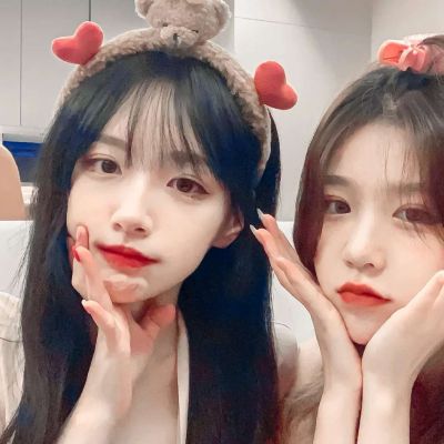 有没有好看且仙气的闺蜜头像(22张)