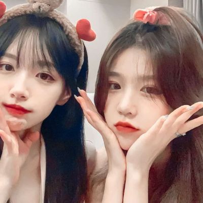 有没有好看且仙气的闺蜜头像(22张)