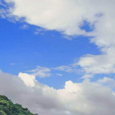 蓝天白云图片微信头像大全(精选20张)