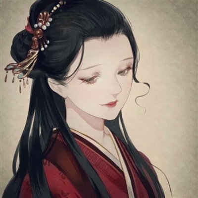 高清好看的红衣女子唯美古风头像图片大全(精选38张)