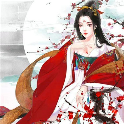 又美又飒的红衣女生动漫头像(精选28张)