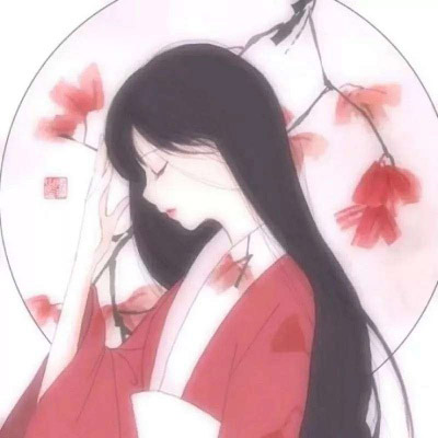 又美又飒的红衣女生动漫头像(精选28张)