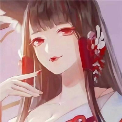 又美又飒的红衣女生动漫头像(精选28张)