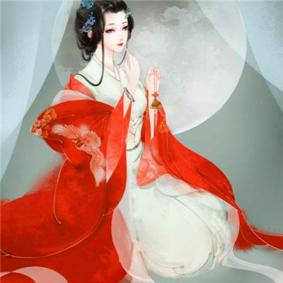 又美又飒的红衣女生动漫头像(精选28张)