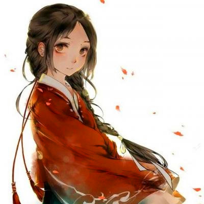 又美又飒的红衣女生动漫头像(精选28张)