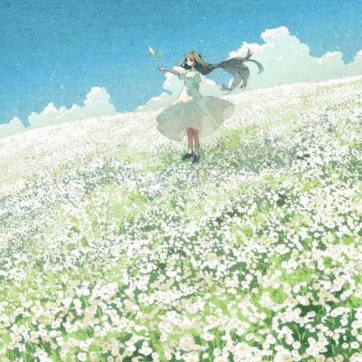 文艺清新动漫女生头像(精选24张)