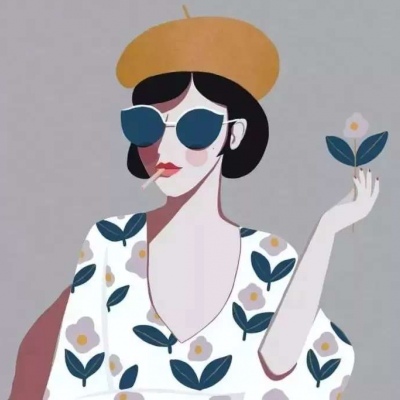 文艺清新动漫女生头像(精选24张)