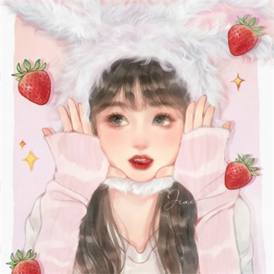 文艺清新动漫女生头像(精选24张)