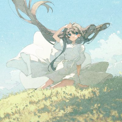 文艺清新动漫女生头像(精选24张)