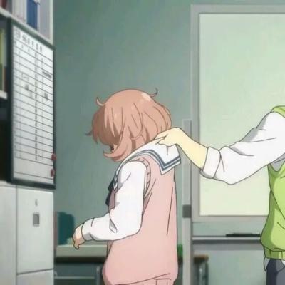 情侣头像 一男一女卡通情头(精选22张)