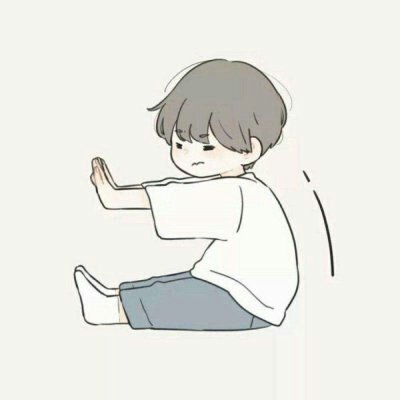 情侣头像 一男一女卡通情头(精选22张)