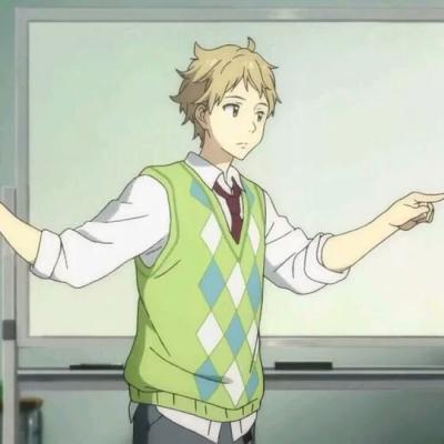 情侣头像 一男一女卡通情头(精选22张)