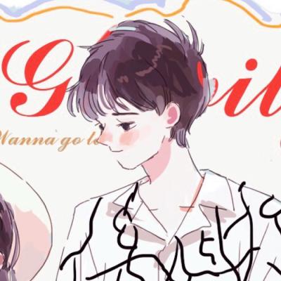 情侣头像 一男一女卡通情头(精选22张)