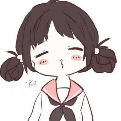 情侣头像 一男一女卡通情头(精选22张)