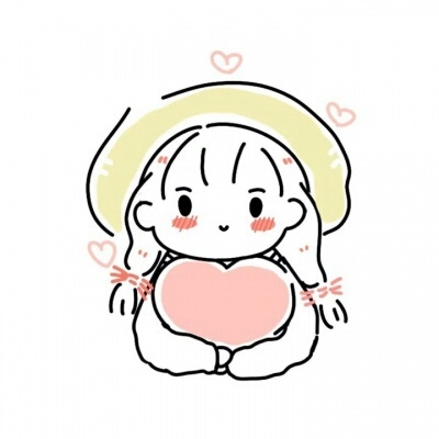 可爱卡通头像简笔画图片大全(18张)