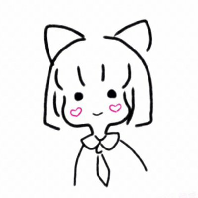 可爱卡通头像简笔画图片大全(18张)