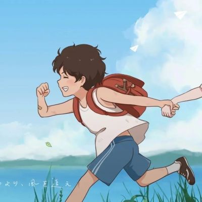 卡通动漫情侣头像一男一女帅气图片(36张)