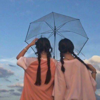 姐妹头像背影女两张(共22张)