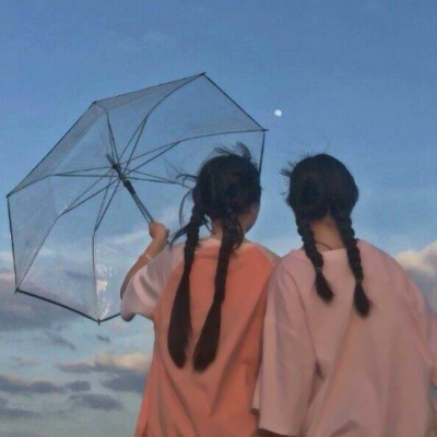 姐妹头像背影女两张(共22张)