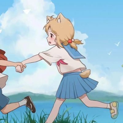 情侣卡通头像情侣专用一男一女(共16张)