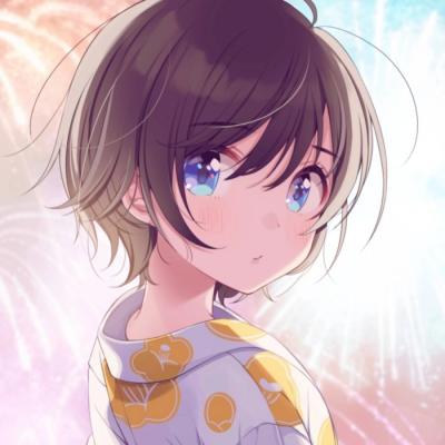 高清女孩唯美卡通头像(精选24张)