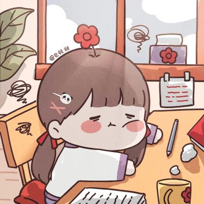 闺蜜头像卡通可爱一对一人一张(22张)