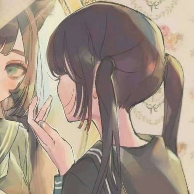 闺蜜头像卡通可爱一对一人一张(22张)