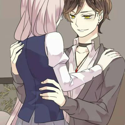 萌萌哒的卡通情侣头像一男一女(优选20张)