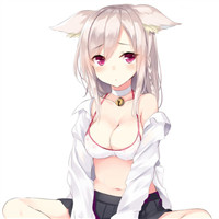 带耳朵的动漫女生头像(16张)