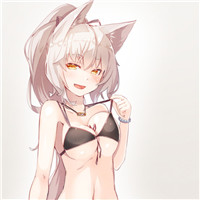 带耳朵的动漫女生头像(16张)