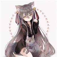 带耳朵的动漫女生头像(16张)