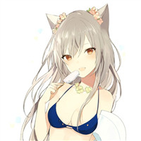 带耳朵的动漫女生头像(16张)