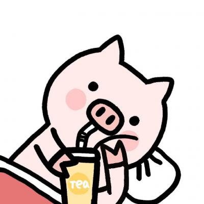 动漫猪头像可爱图片(精选16张)