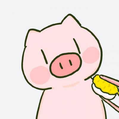 动漫猪头像可爱图片(精选16张)