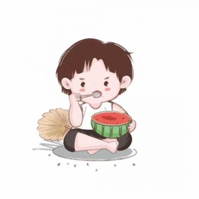 原创手绘简约情侣头像(16张)