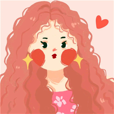 简约手绘情侣头像一男一女(20张)